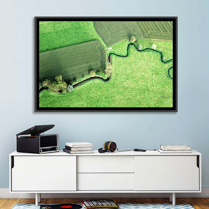 Meandering River Wall Art