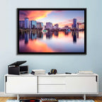 Lake Eola Sunset Orlando Wall Art