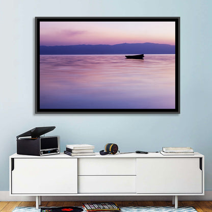 Lake Ohrid Sunset Wall Art