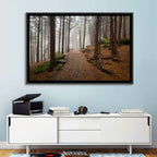 Misty Appalachian Trail Path Wall Art