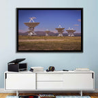 Very Large Array Radio Telescopes Wall Art