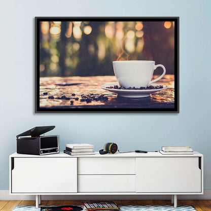 Hot Coffee Cup Wall Art