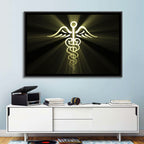 Medical Corps Caduceus Emblem Wall Art
