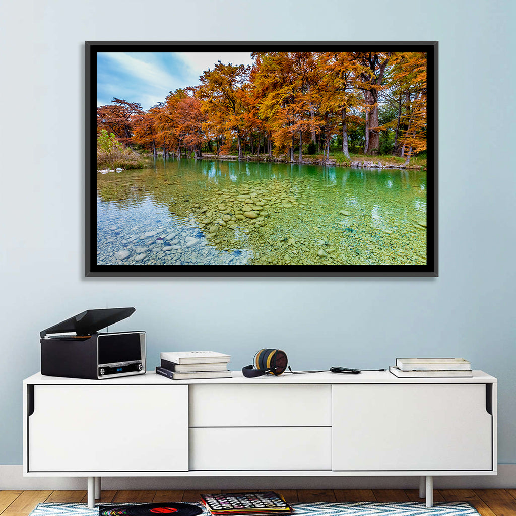 Frio River at Garner State Park Wall Art