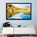 Chanxi Autumn Reflection Road Wall Art