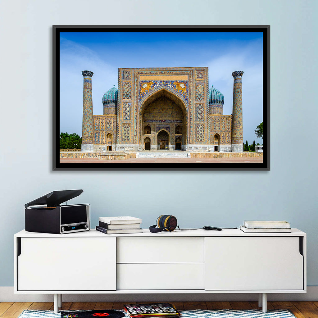 Sher-dor Madrasah, Registan Square Wall Art