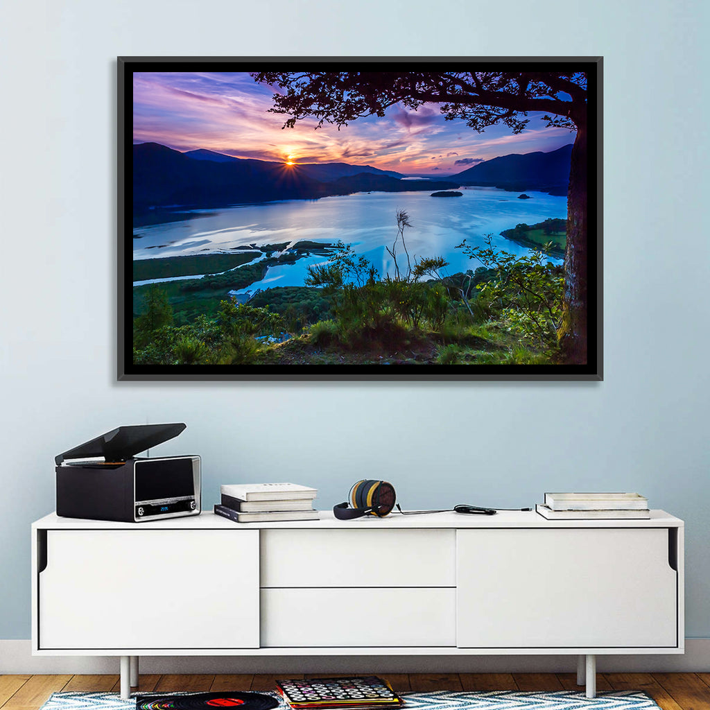 Bassenthwaite Lake Sunset Wall Art