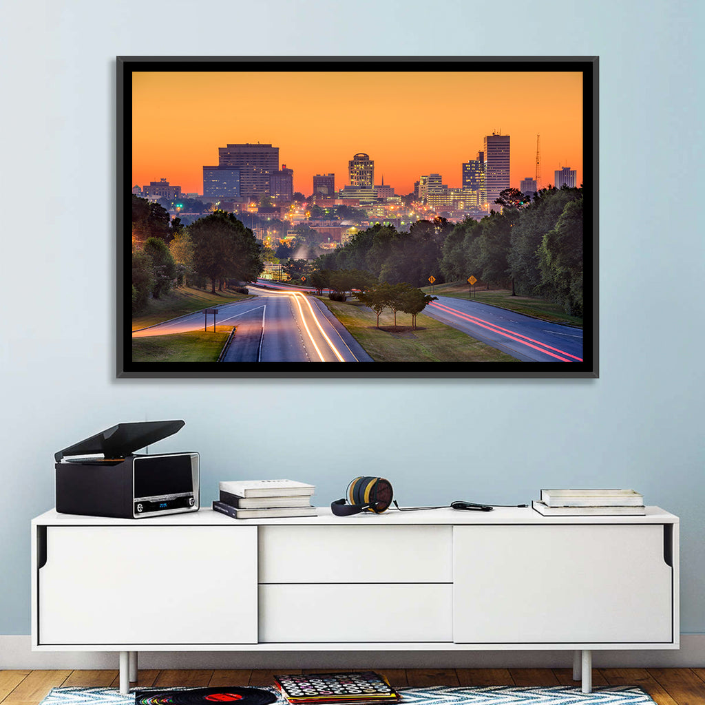 Jackson Downtown Skyline Wall Art