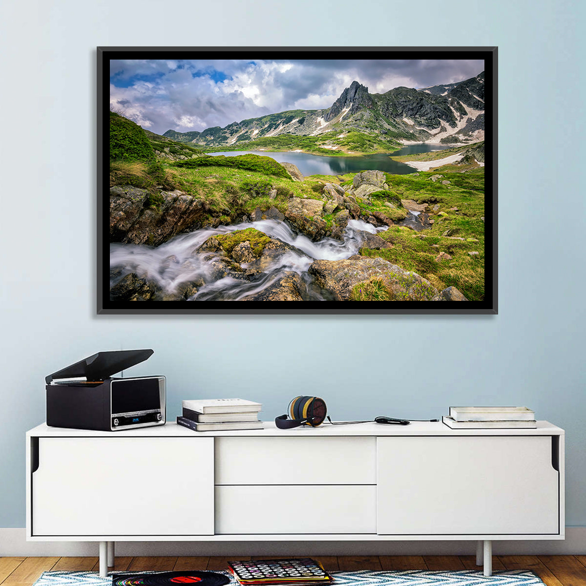 Seven Rila Lakes View Wall Art