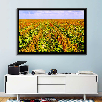 Sorghum Field Wall Art