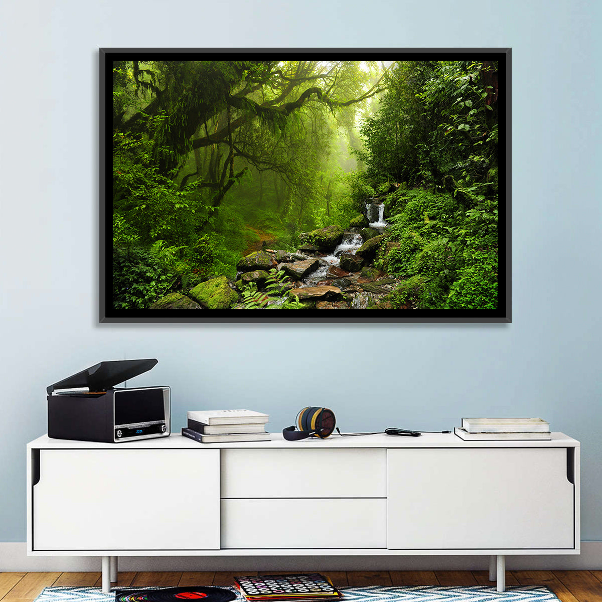 Annapurna Jungle Stream Wall Art