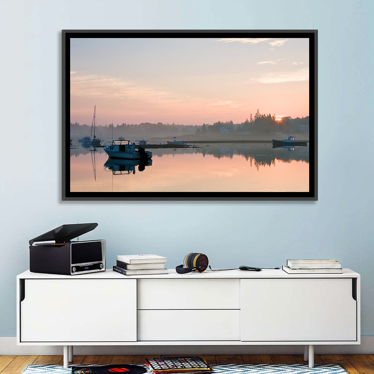 Bass Harbor Sunrise Wall Art