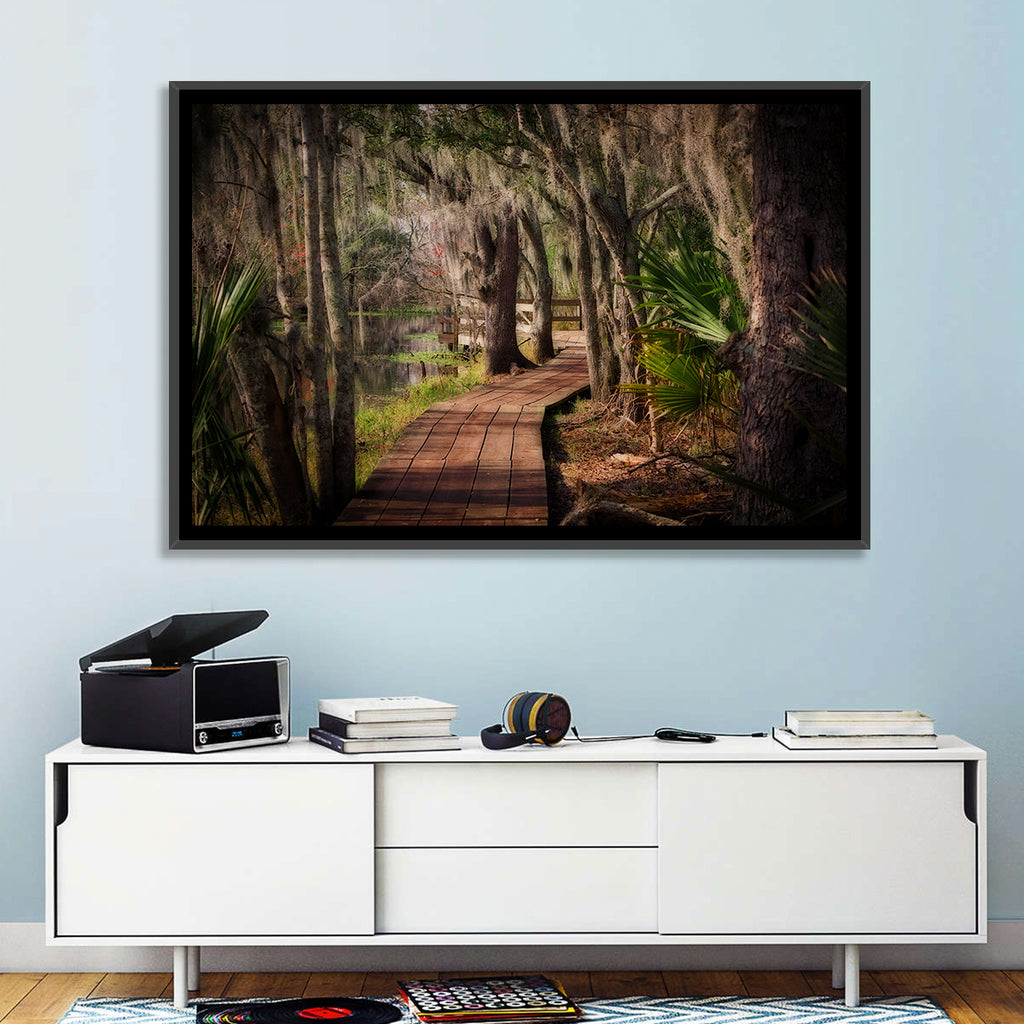 Louisiana Swamp Boardwalk Wall Art