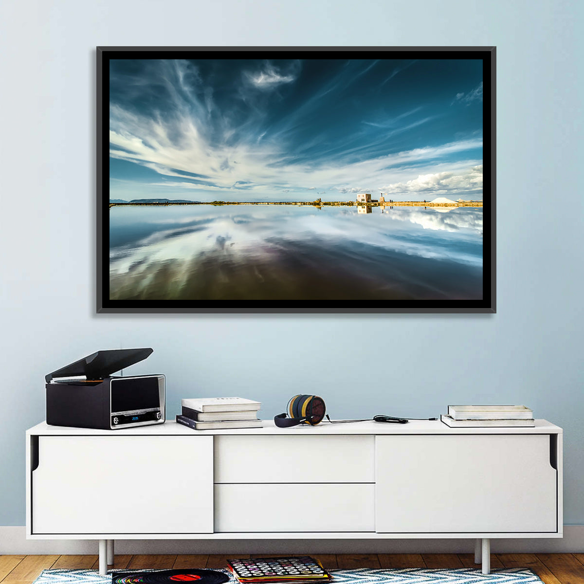 Nubia Salt Pans Reflection Wall Art