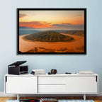 Yellow River Qianshan Bend Wall Art