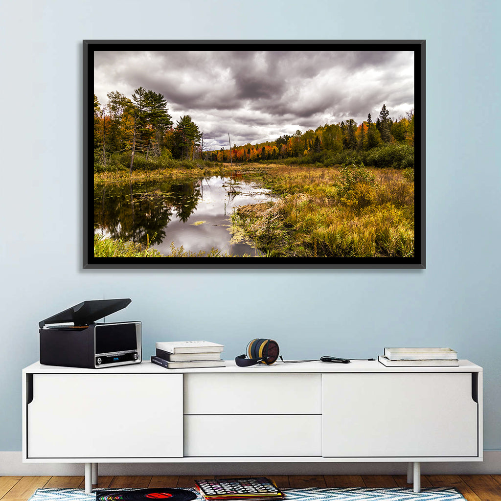 Michigan Autumn Marsh Wall Art
