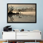 Centennial Lake Mist Wall Art
