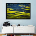 Palouse Hills with Grain Elevator Wall Art