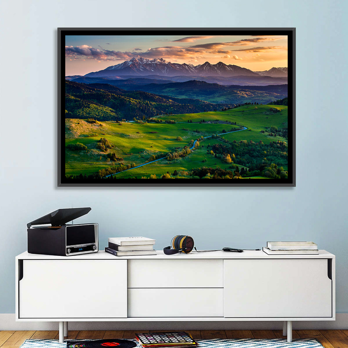 Tatras Golden Hour Vista Wall Art