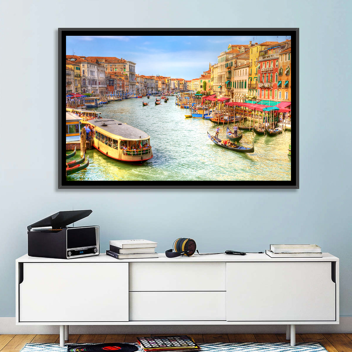 Grand Canal, Venice Wall Art in a room, landscape