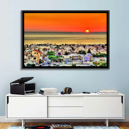 Paphos Sunset Wall Art