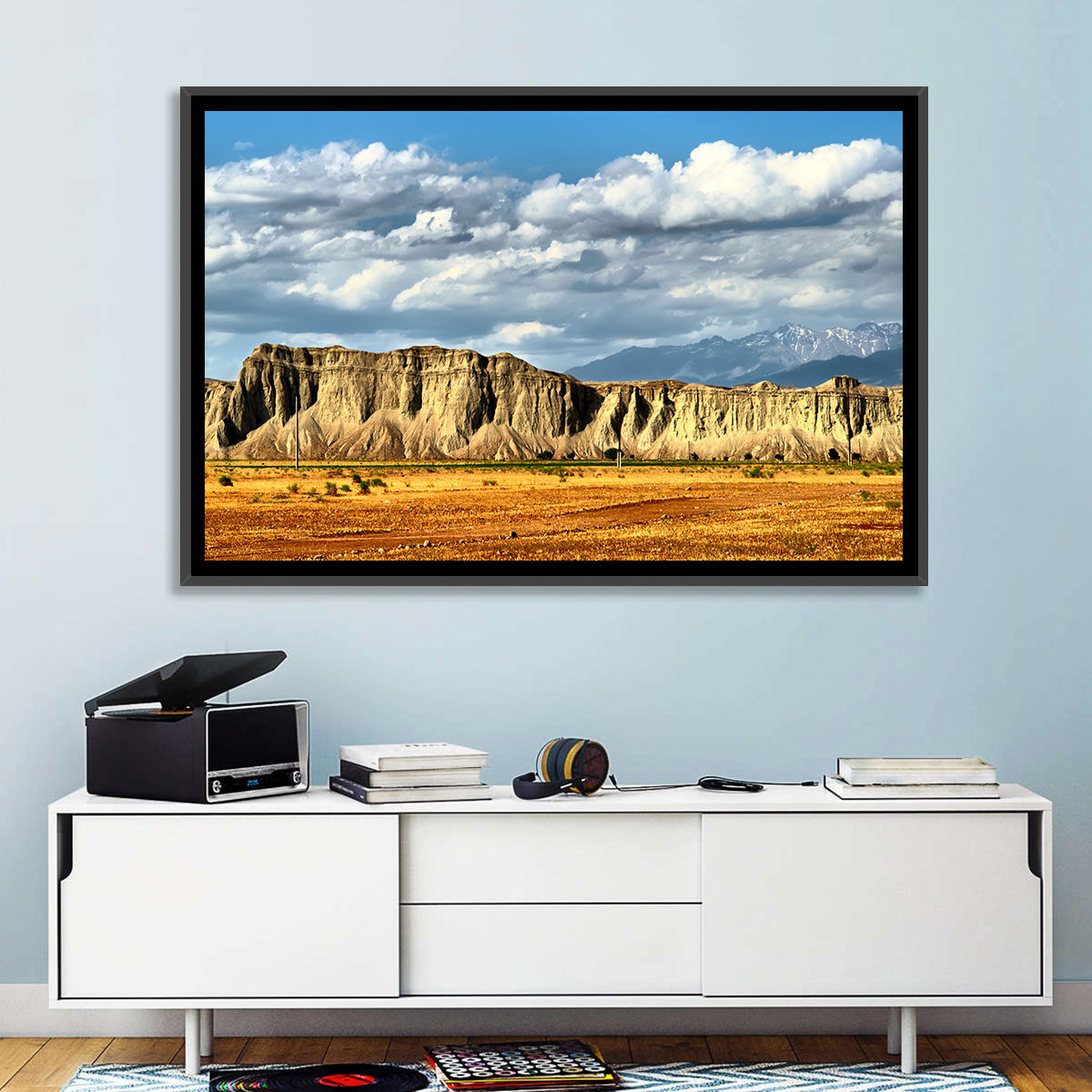 Snake Mountain Ridge Cliffs Wall Art