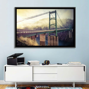 Bridge Over Lake Oroville Wall Art