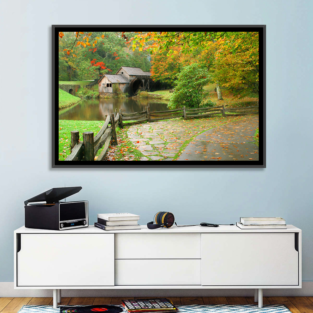 Mabrys Mill Wall Art in a room, landscape