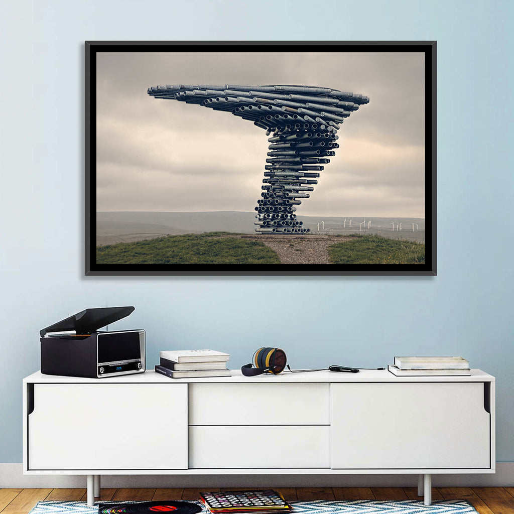 Singing Ringing Tree on Grassy Hill Wall Art