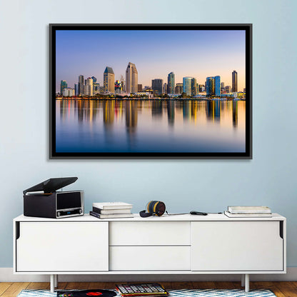 San Diego Skyline Wall Art