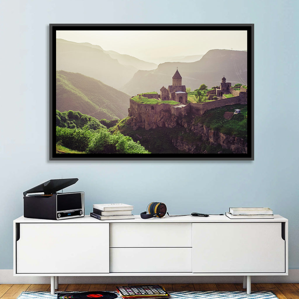 Tatev Monastery at Golden Hour Wall Art