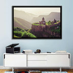 Tatev Monastery at Golden Hour Wall Art