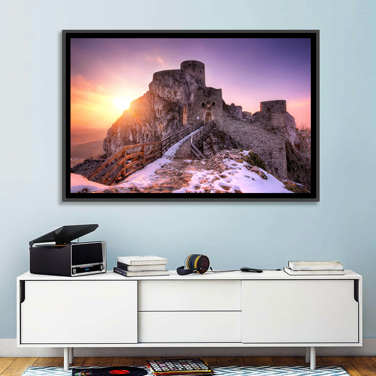 Ogrodzieniec Castle Ruins Wall Art