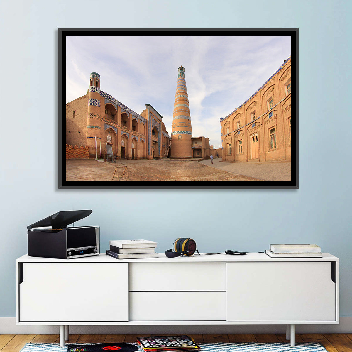Khodja Madrasah, Khiva Wall Art in a room, landscape