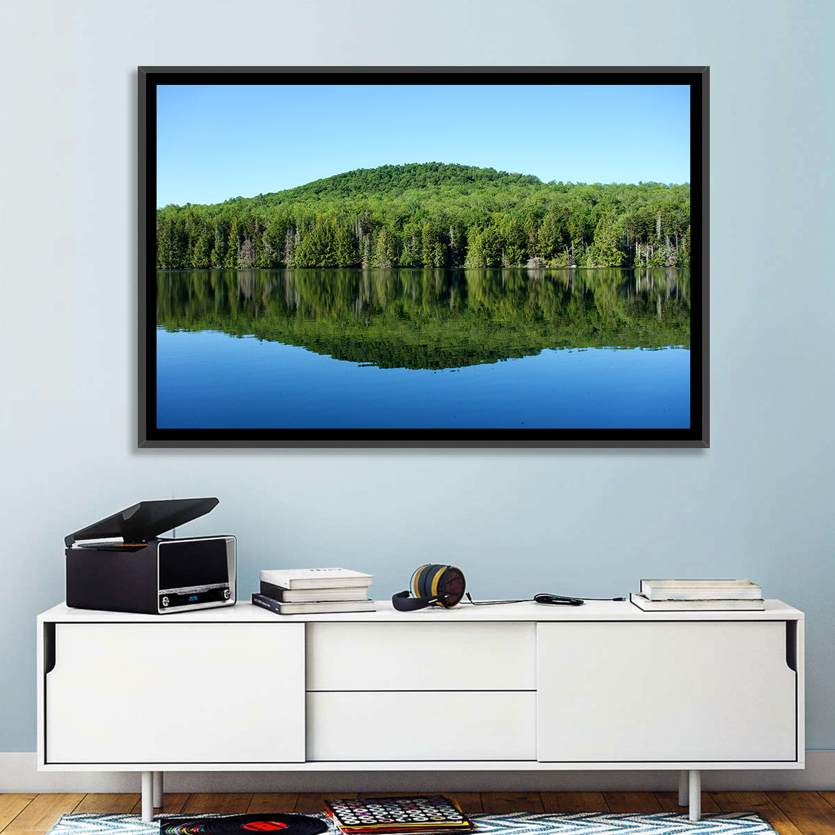 Vermont Mountain Lake Wall Art