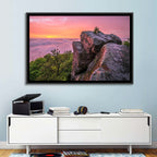 Pine Mountain Trail Sunset Over Cloud Sea Wall Art