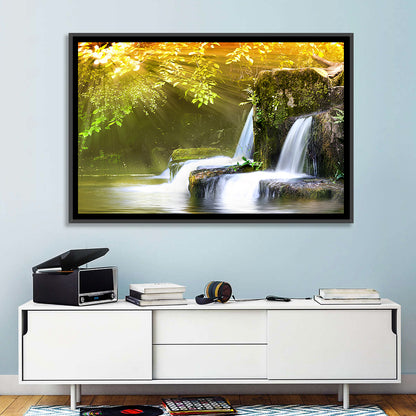 Forest Waterfall Wall Art