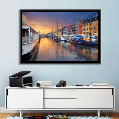 Nyhavn Canal Wall Art