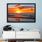 Sunset Over the Baltic Wall Art