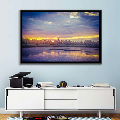 Danube Delta Sunset Wall Art