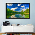 Kurtna Lake Reflection Wall Art