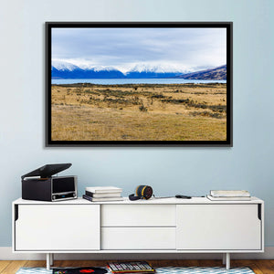 Snowy Peaks of Lake Ohau Wall Art