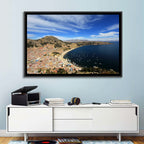Copacabana Aerial Over Lake Titicaca Wall Art
