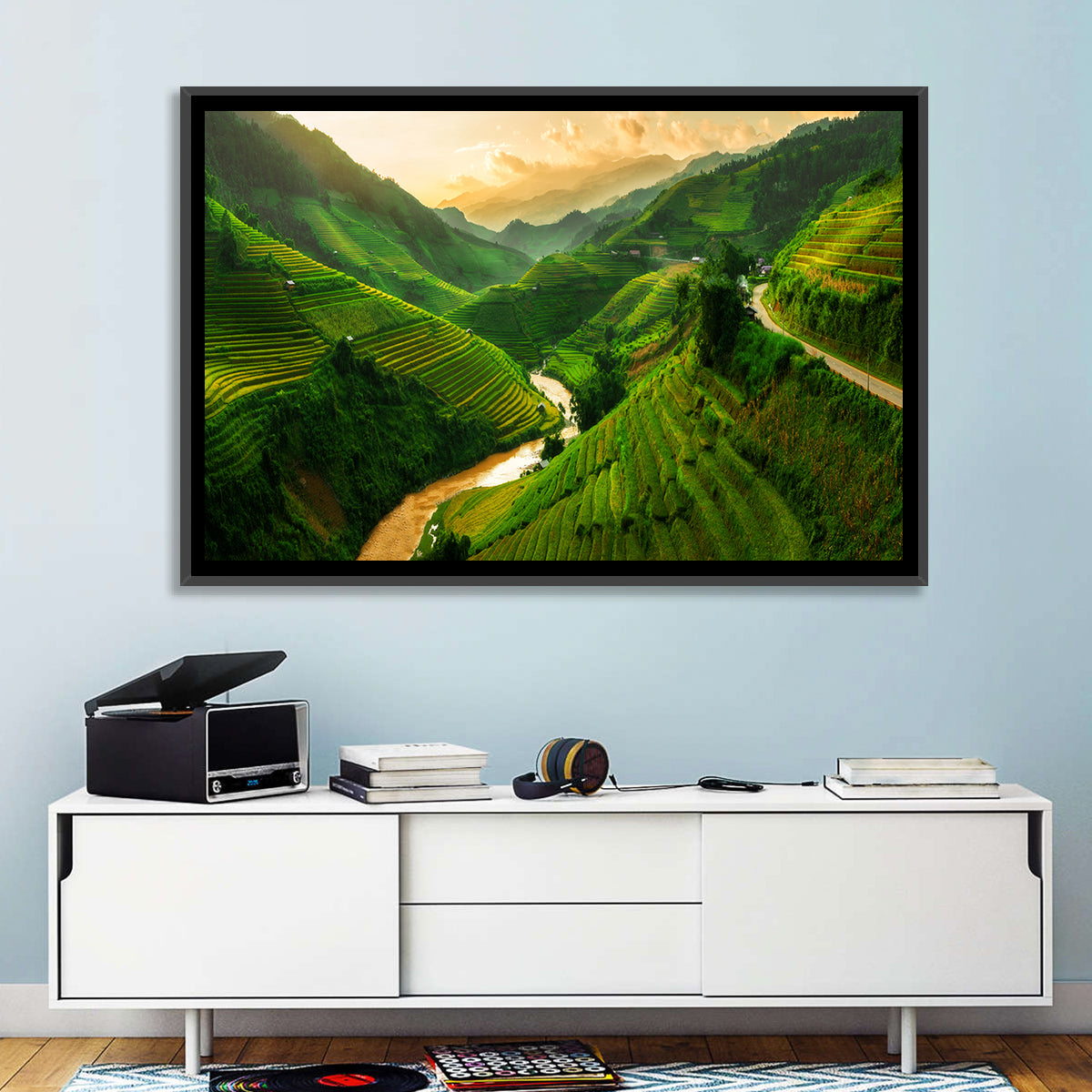 Mu Cang Chai Rice Terraces Wall Art
