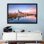 Nashville Skyline at Dusk Wall Art