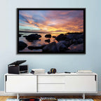 Lake Sakakawea Sunset Wall Art