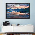 Lake Mcdonald Sunrise Wall Art