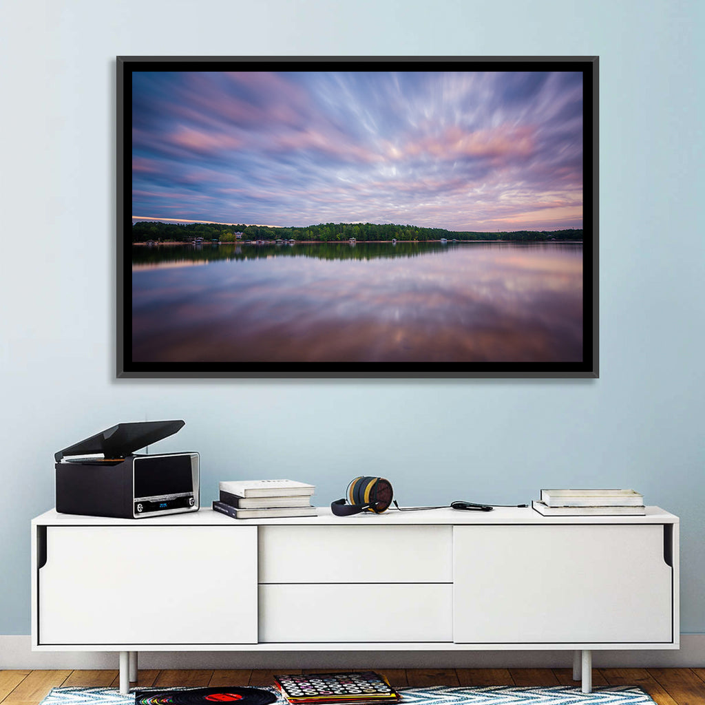 Lake Norman Morning Reflection Wall Art