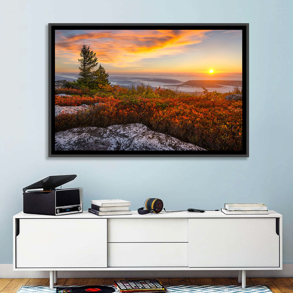 Sunrise Over Dolly Sods Wall Art
