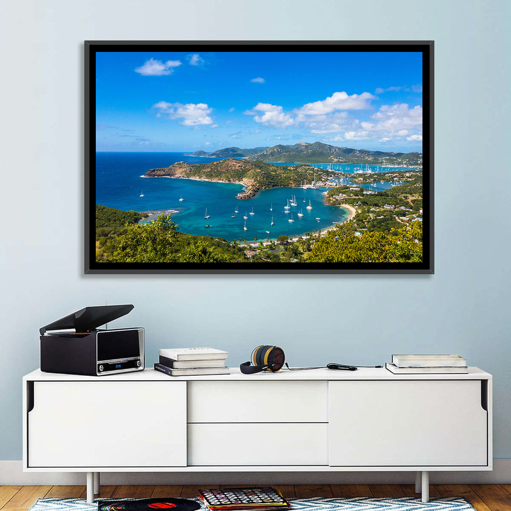 Shirley Heights Harbour View Wall Art